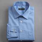 No-Iron Textured Dress Shirt image number null