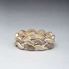 Worn Gold Stretch Bracelet image number null