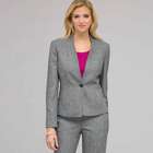 One Button Flat Front Jacket image number null