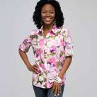 Roll Sleeve Floral Shirt image number null