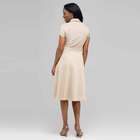 Cap Sleeve Wrap Dress. image number null