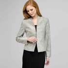 Flat Front Open Jacket. image number null