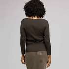 Belted Boat Neck image number null