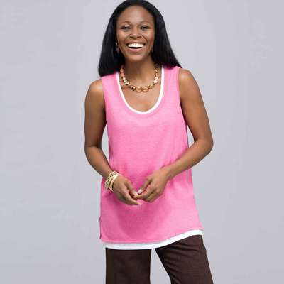 Double Layer Tank Top.