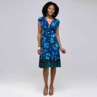 Floral Jersey Dress (Petite)