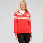 Long Sleeve Raglan Button Out Turtle Neck image number null