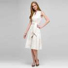 Neutral Floral Dress image number null