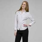 Platinum Red Stripes Easy Care Fitted Shirt image number null