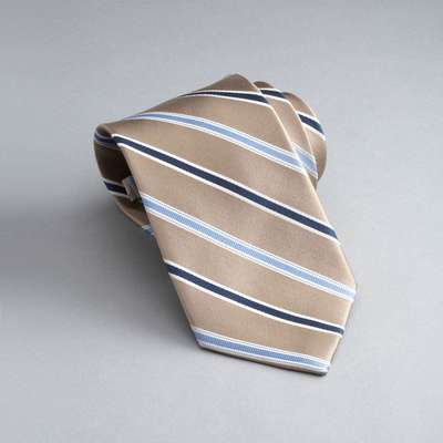 Striped Silk Tie