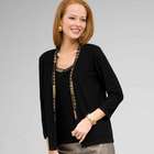 3/4 Sleeve beaded cardigan image number null