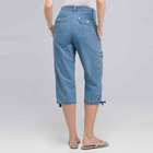 Classic Capri with Button Detail image number null